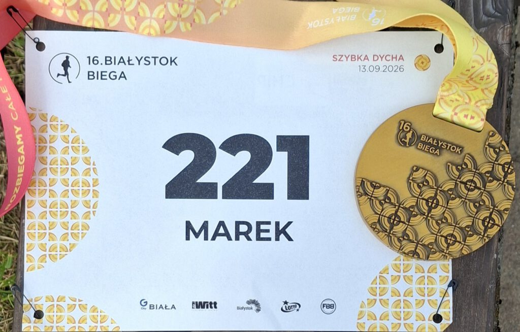 16. Białystok Biega, Szybka Dycha, 13.09.2026 r.